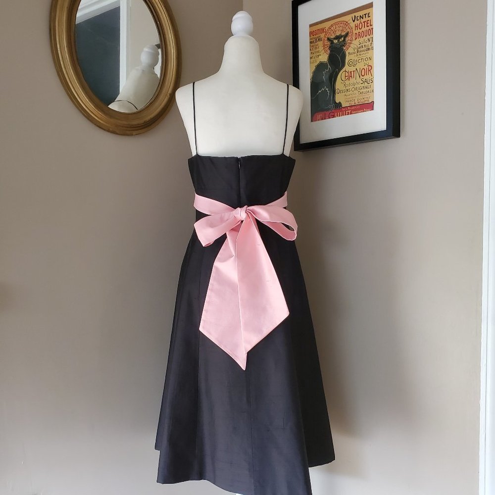 Jenny Yoo Collection Black Formal Dress Sz 10 EUC - Picture 3 of 16